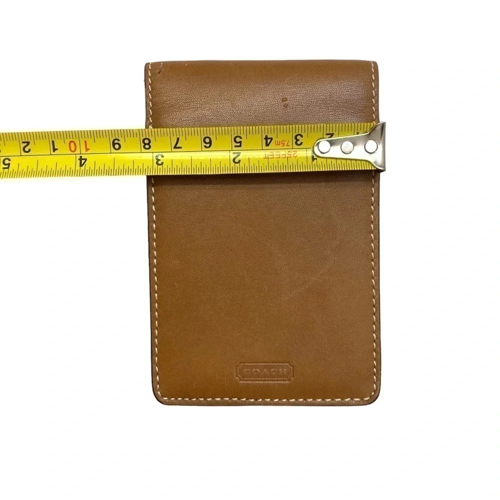 Coach vintage rare unisex leather business card holder